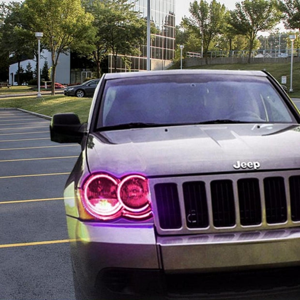2005-2010 Jeep Grand Cherokee RGB Headlights (Finance)