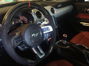 Mustang Carbon Fiber Steering Wheel W/ FREE Installation (Shipped)