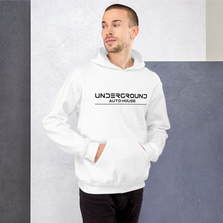 Underground Auto House White Hoodie